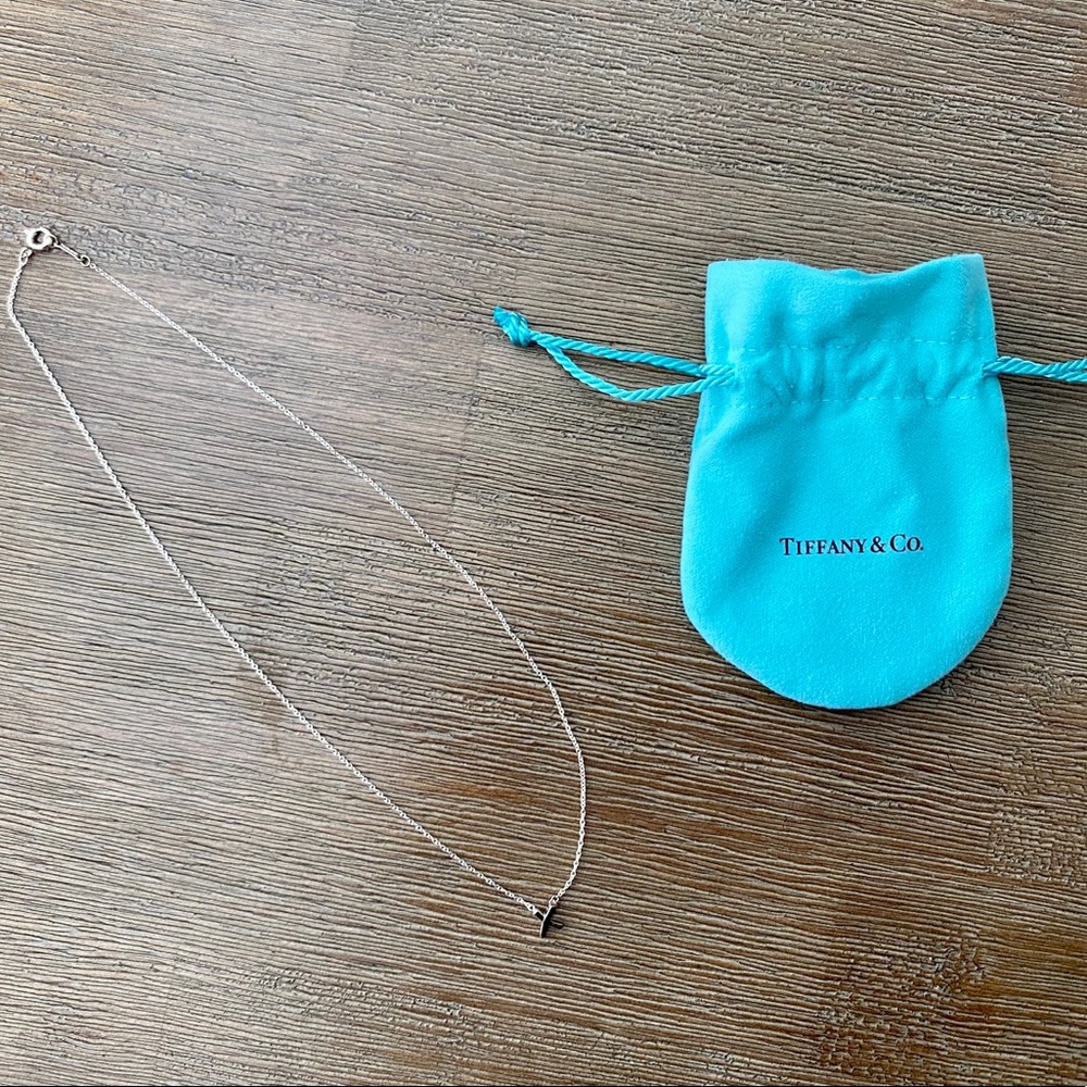 Tiffany’s Silver Graffiti X Necklace